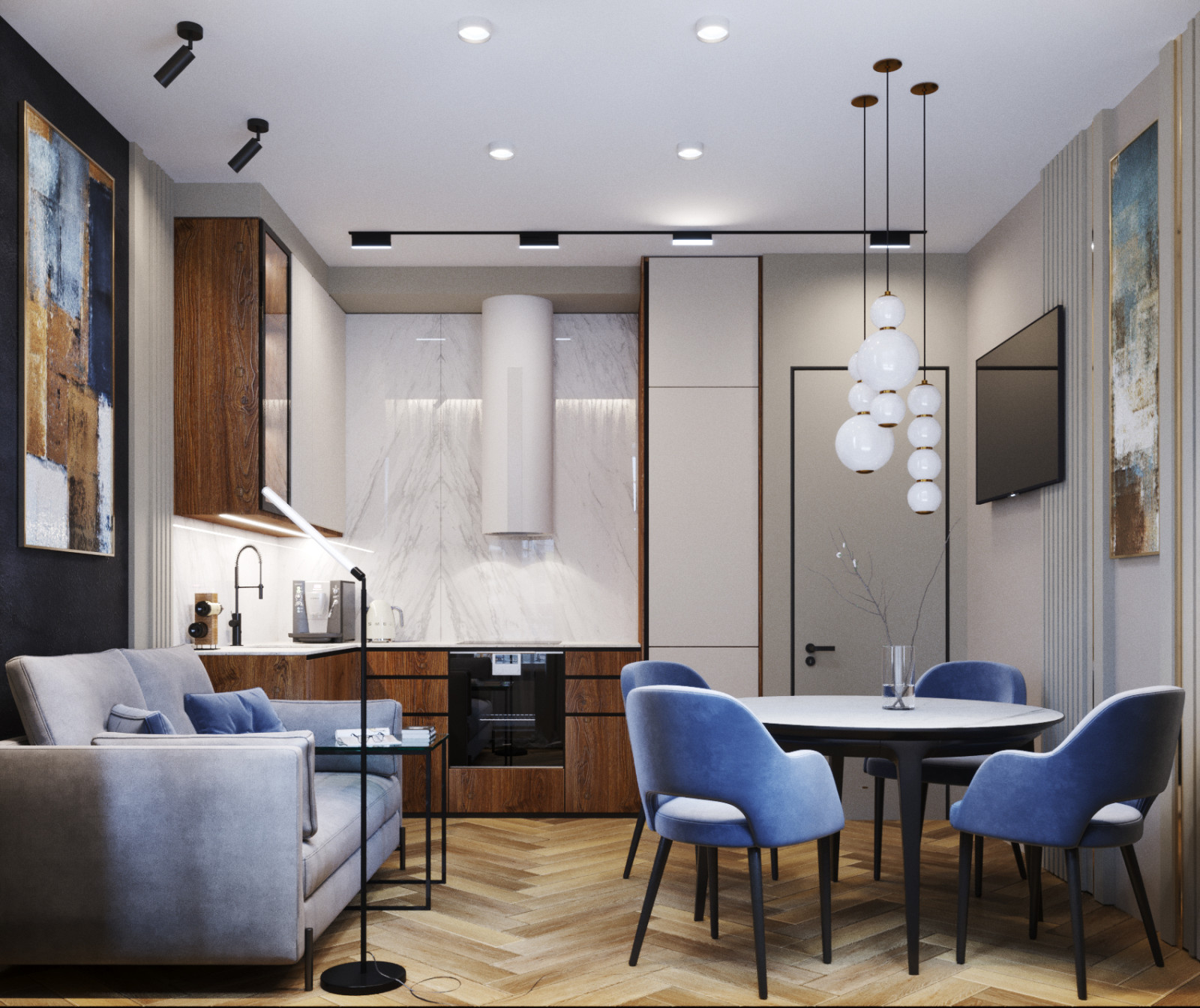 Дизайн интерьера квартиры г. Екатеринбург