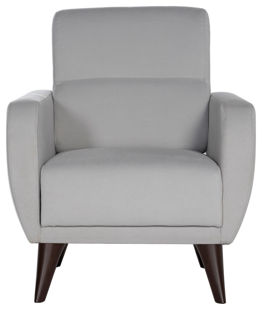 Chair In A BoxFlexy W/Storage, Zigana Light Gray Midcentury