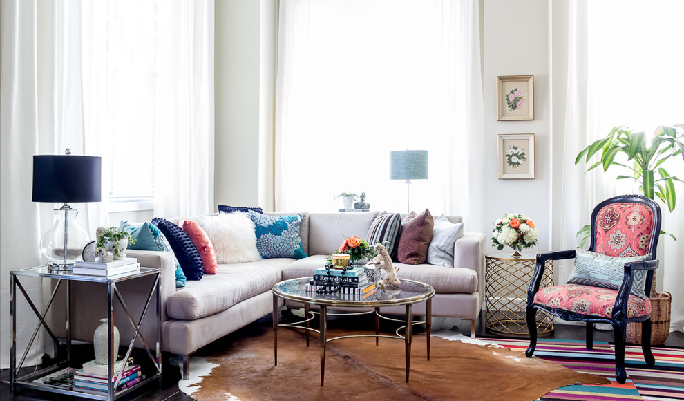 Inspiration for a transitional living room remodel in Vancouver