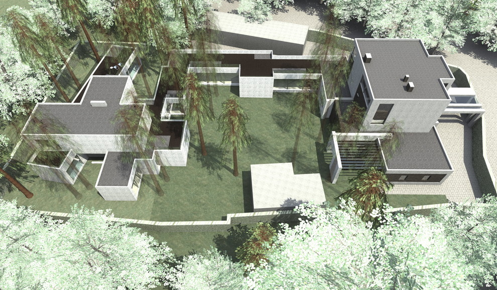 House extension and reconstruction in Skolkovo