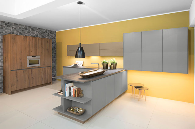 Handleless Kitchen Range koek