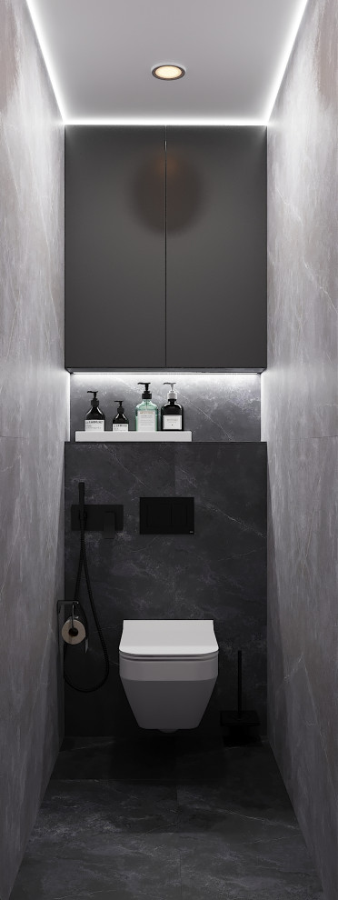 Квартира в темных тонах