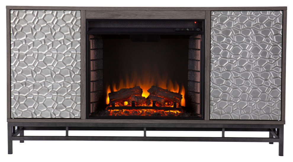 Richland Electric Fireplace With Media Storage