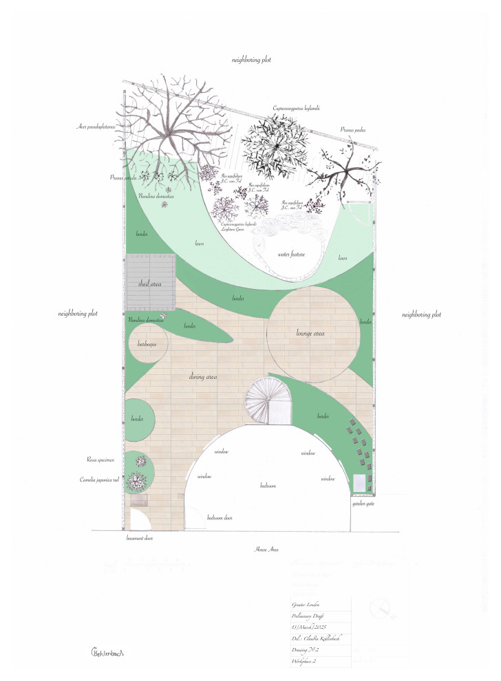Back Garden Draft, London