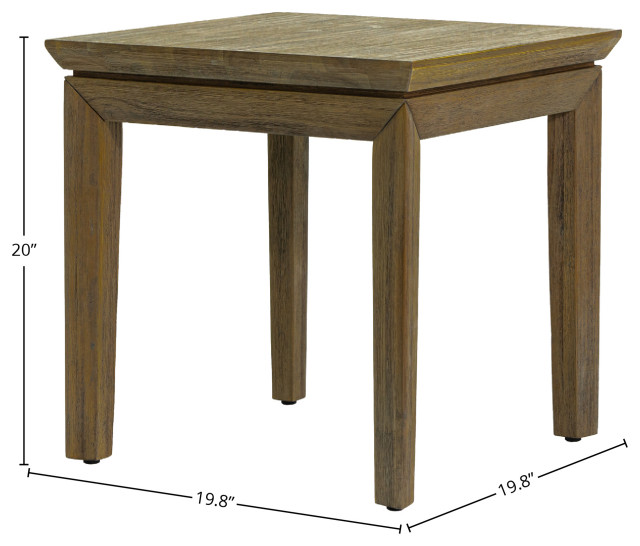 West Side Table, Brown - Transitional - Side Tables And End Tables - by ...