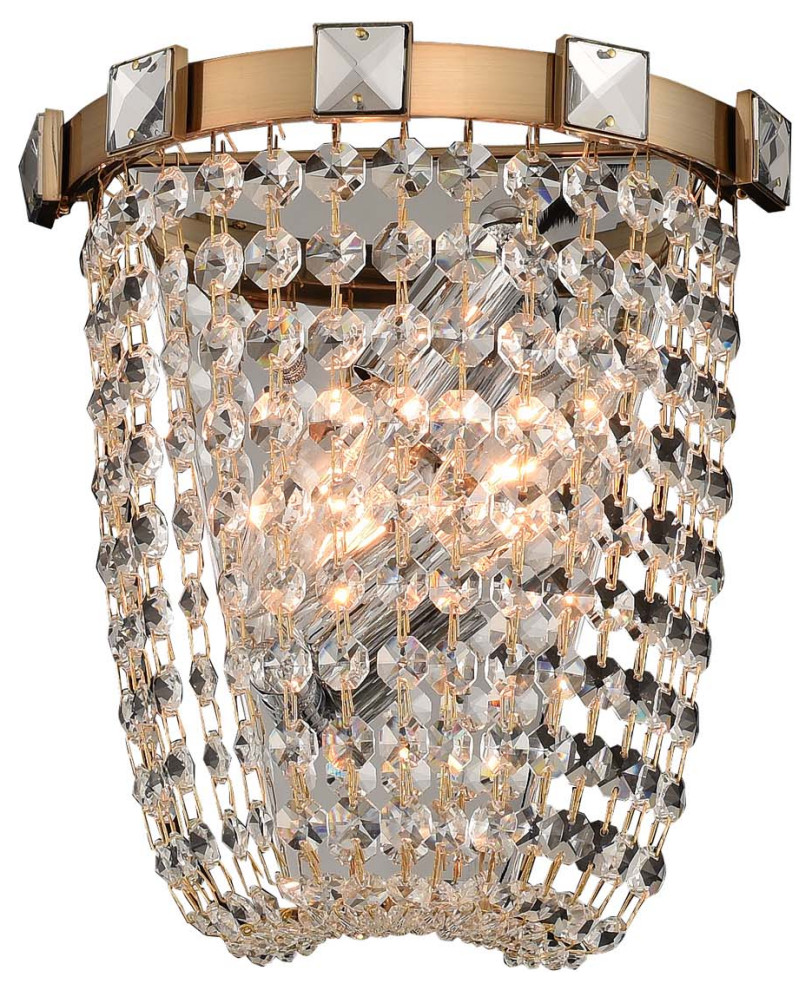 Impero 9x9" 2-Light Traditional Sconce by Allegri