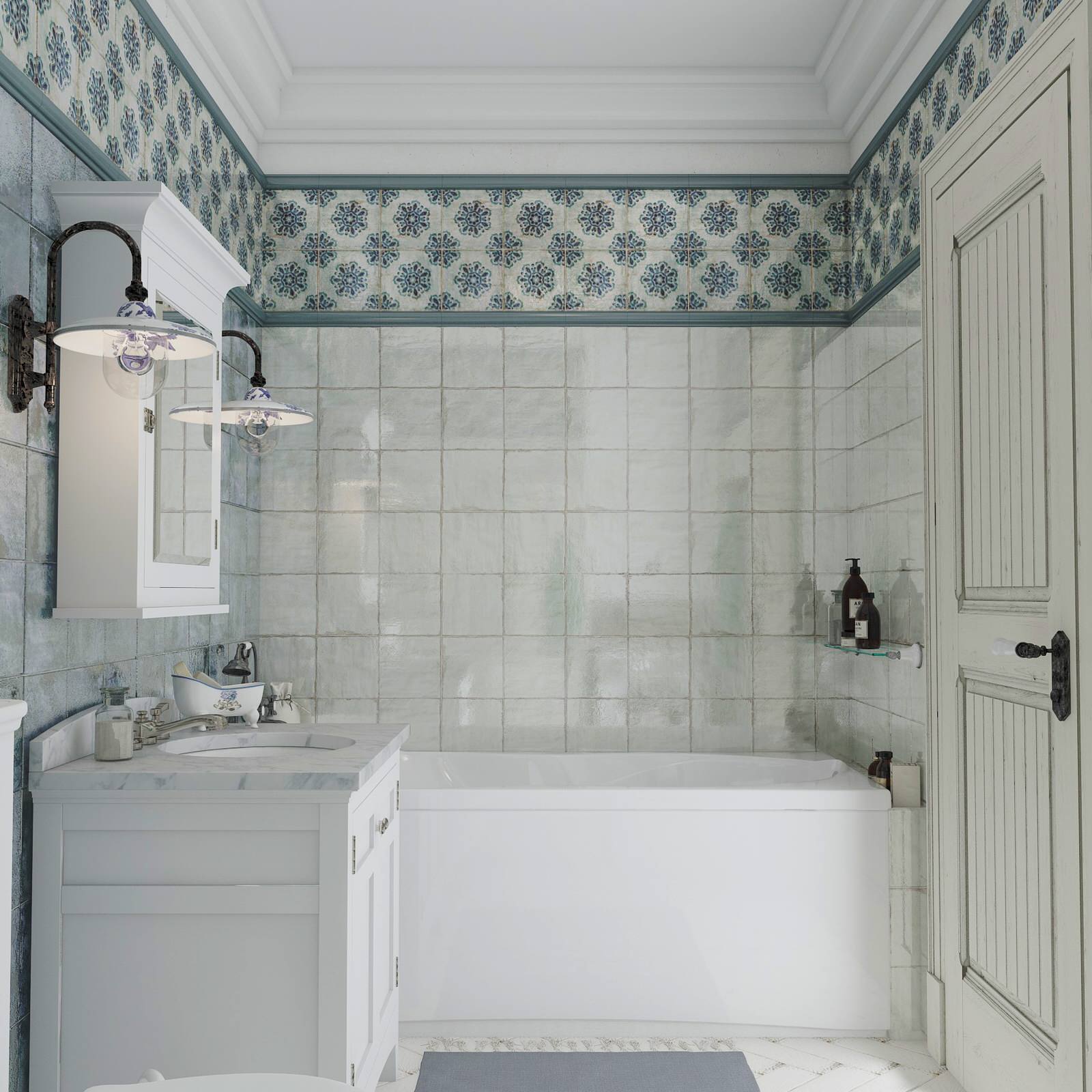 Проект квартиры в стиле Прованс (70 кв м)