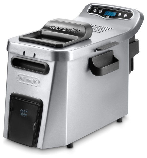 Digital DualZone Deep Fryer, Stainless Steel Contemporary Deep