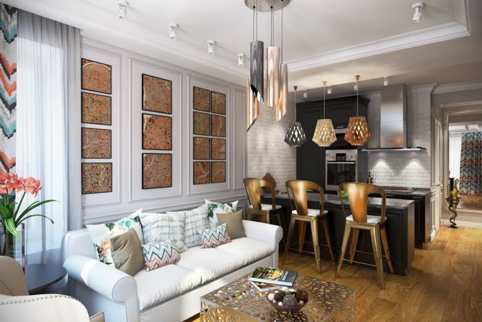 Квартира для оригинальной девушки