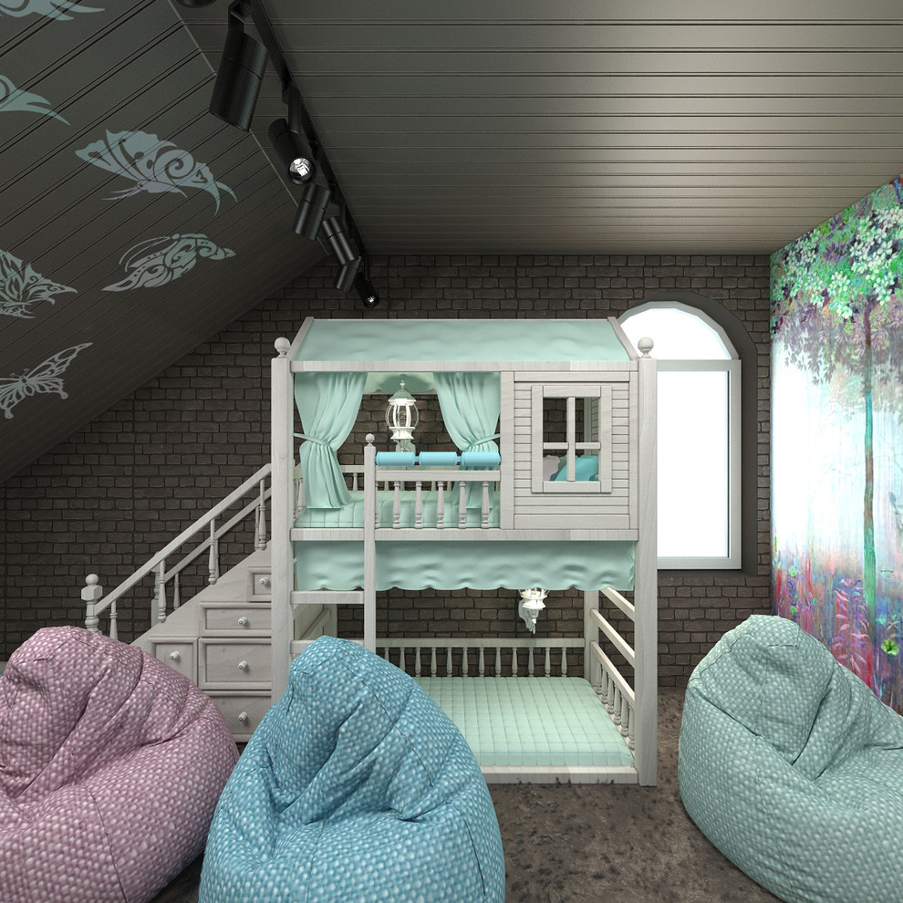 ДИЗАЙН ДОМА С МАНСАРДОЙ