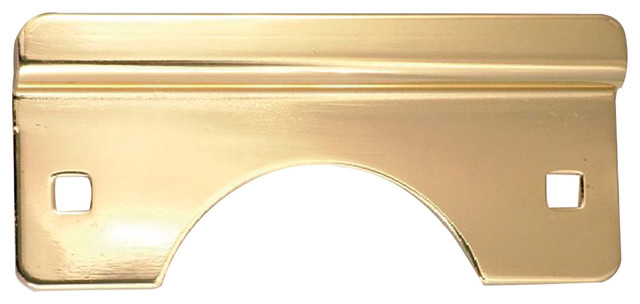 Latch Guard 2 5 X6 Out Swing Doors Polished Brass Traditional