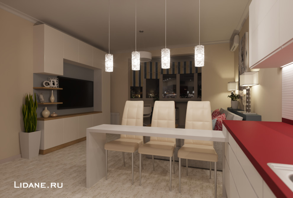 Кухня - гостиная