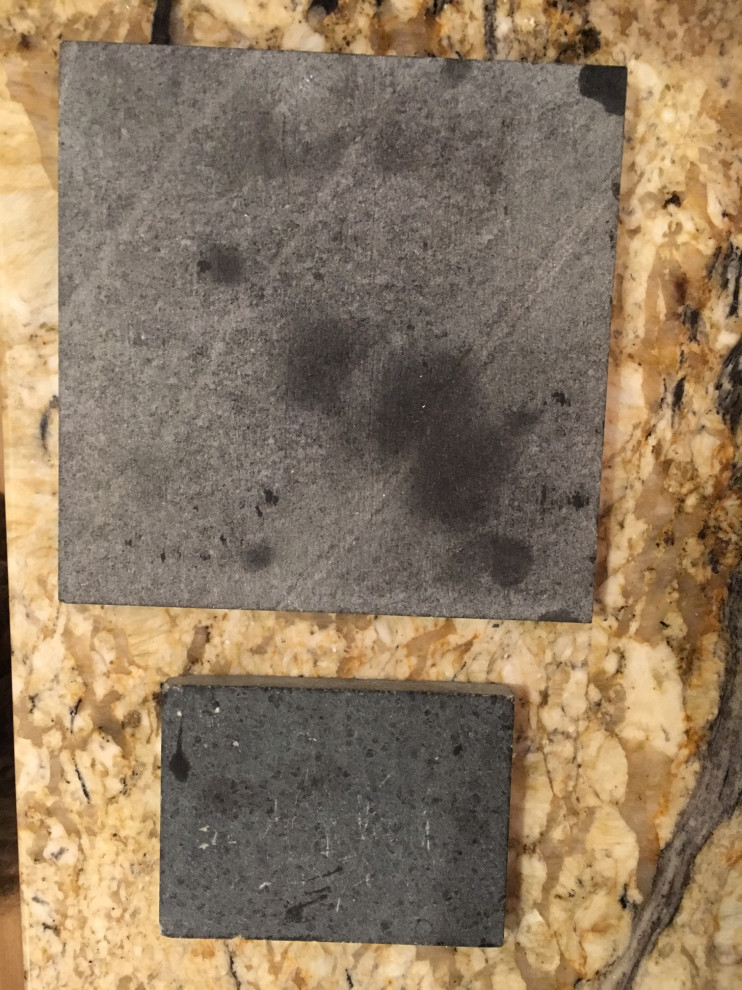 Soapstone sample test Is this normal?