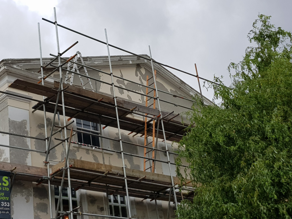 Complete external renovation and redecoration of a period property