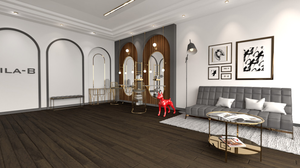 Mannheim Hair Salon CGI - 3 different design