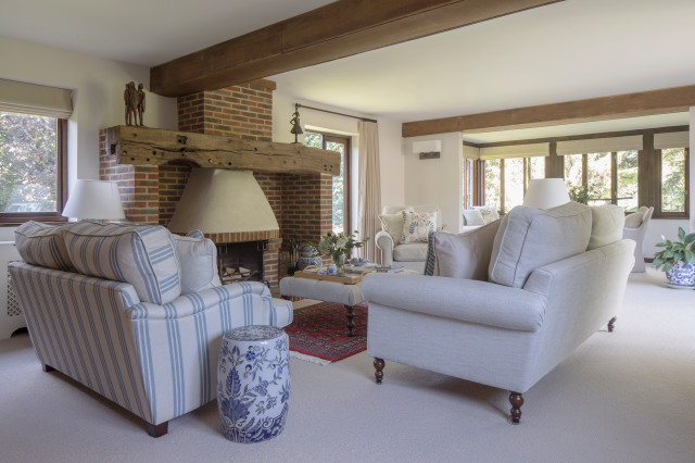 Living Room lantlig-vardagsrum
