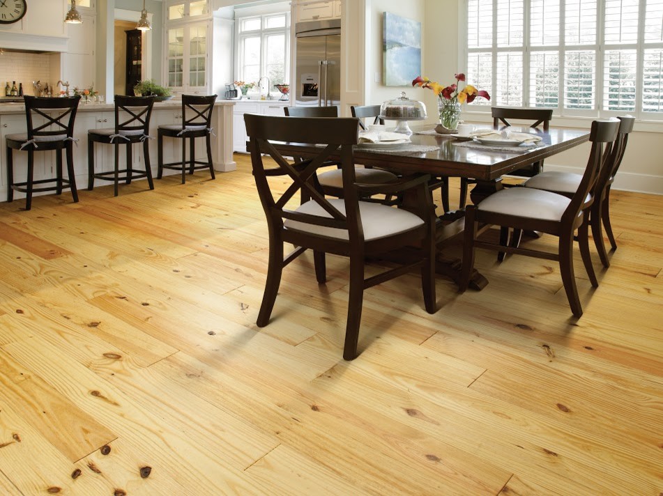 Hardwood Flooring - Transitional - Dining Room ...