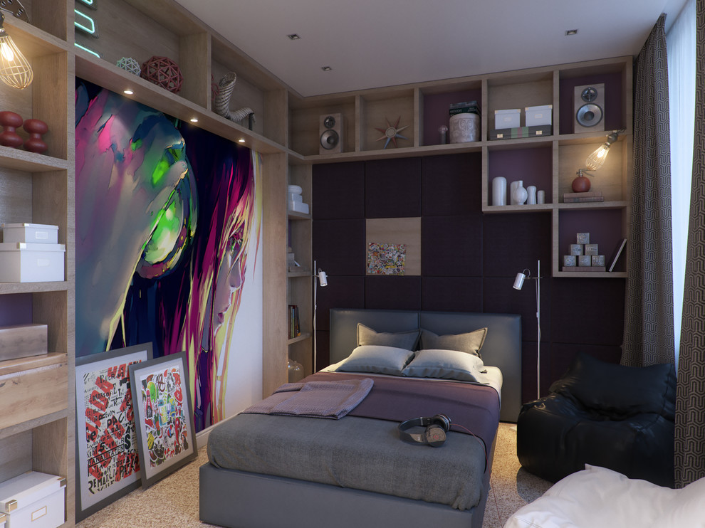 Комната активной девушки 20 лет