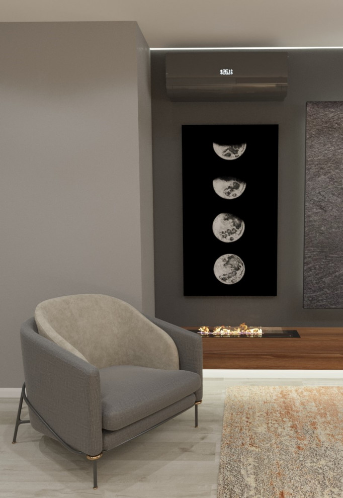 Кухня-гостиная для молодой семьи