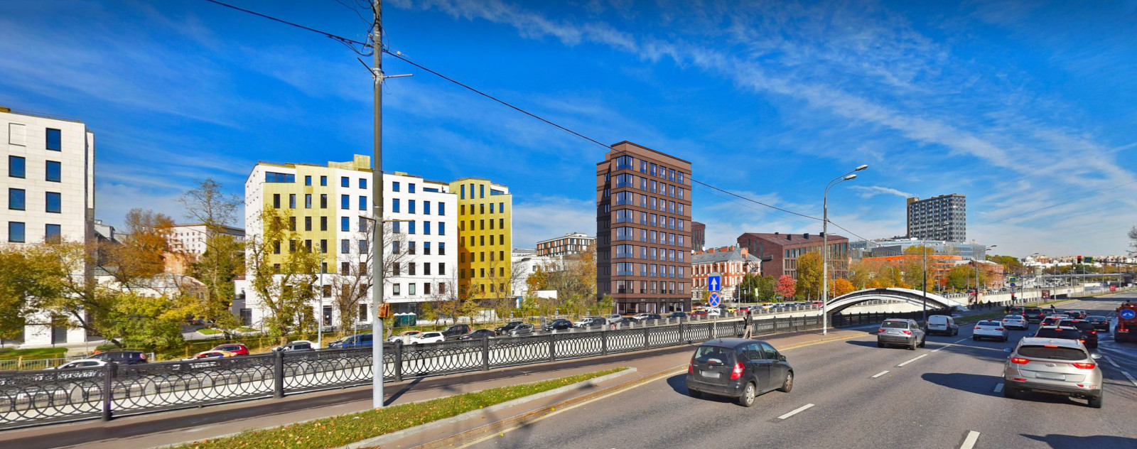 Эскизные предложения жилого дома на Серебрянической набережной. Москва