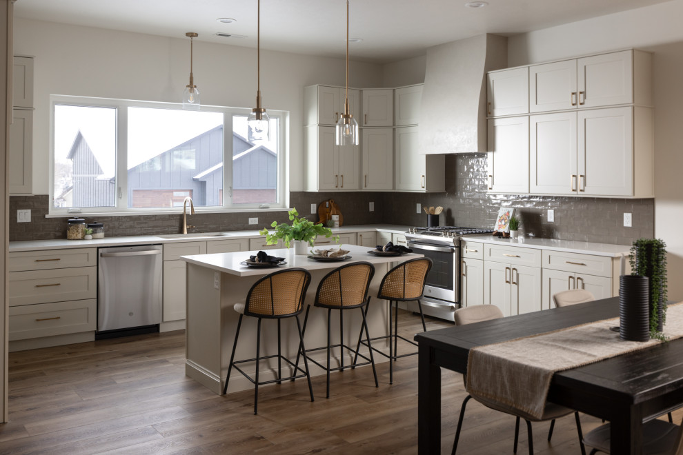 Kitchen - transitional kitchen idea