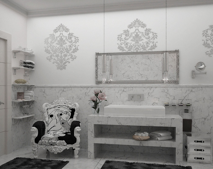 Квартира ЖК Аэробус, санузел дочери