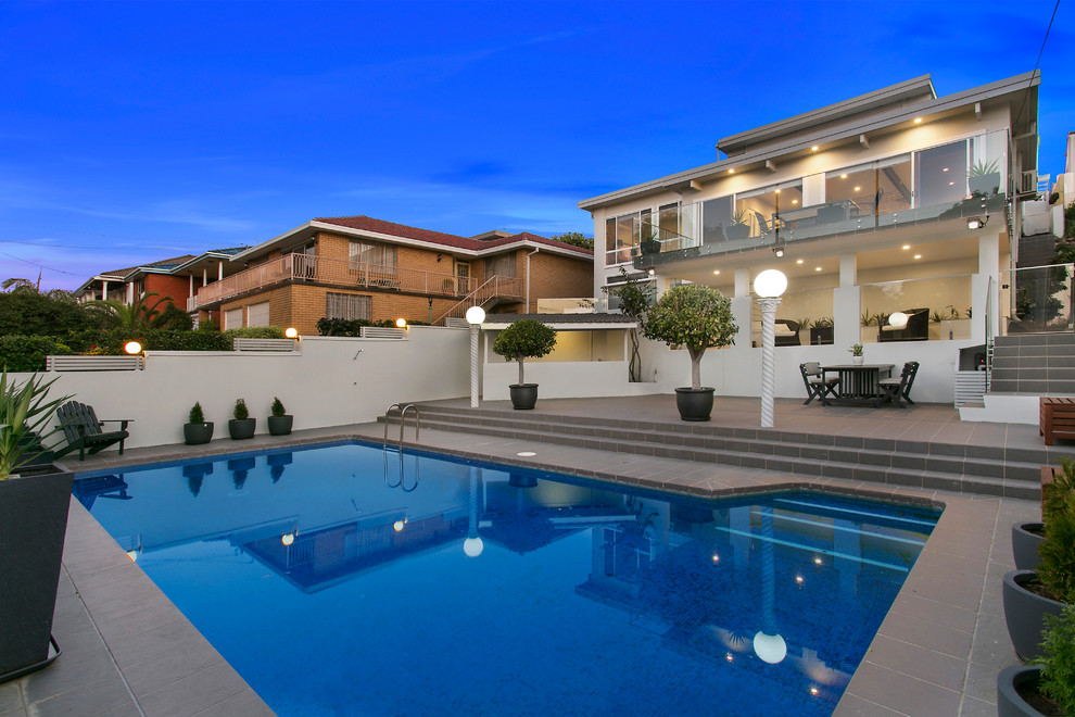 Transitional pool in Sydney.