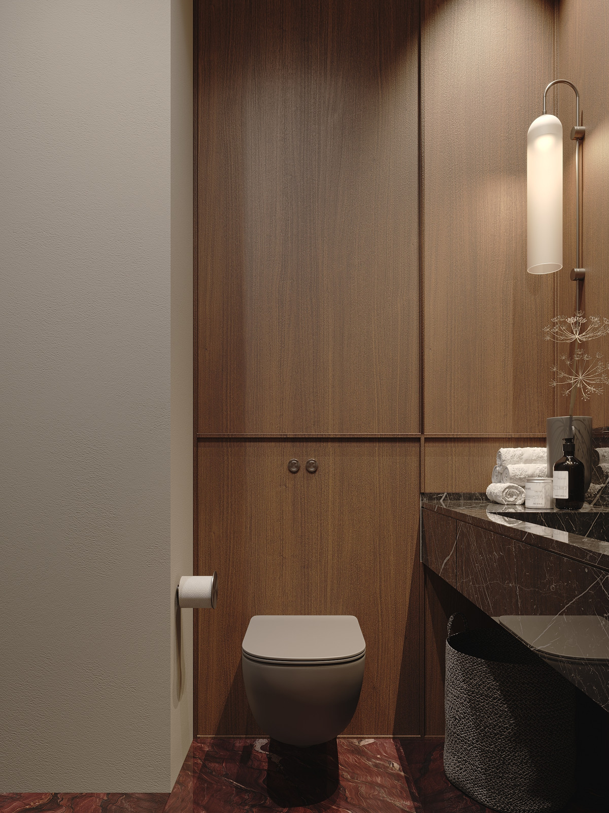 Яркая квартира с баром