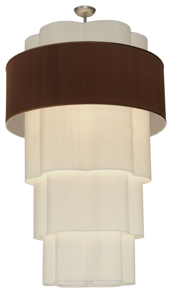 36 Wide Cilindro 4 Tier Textrene Pendant