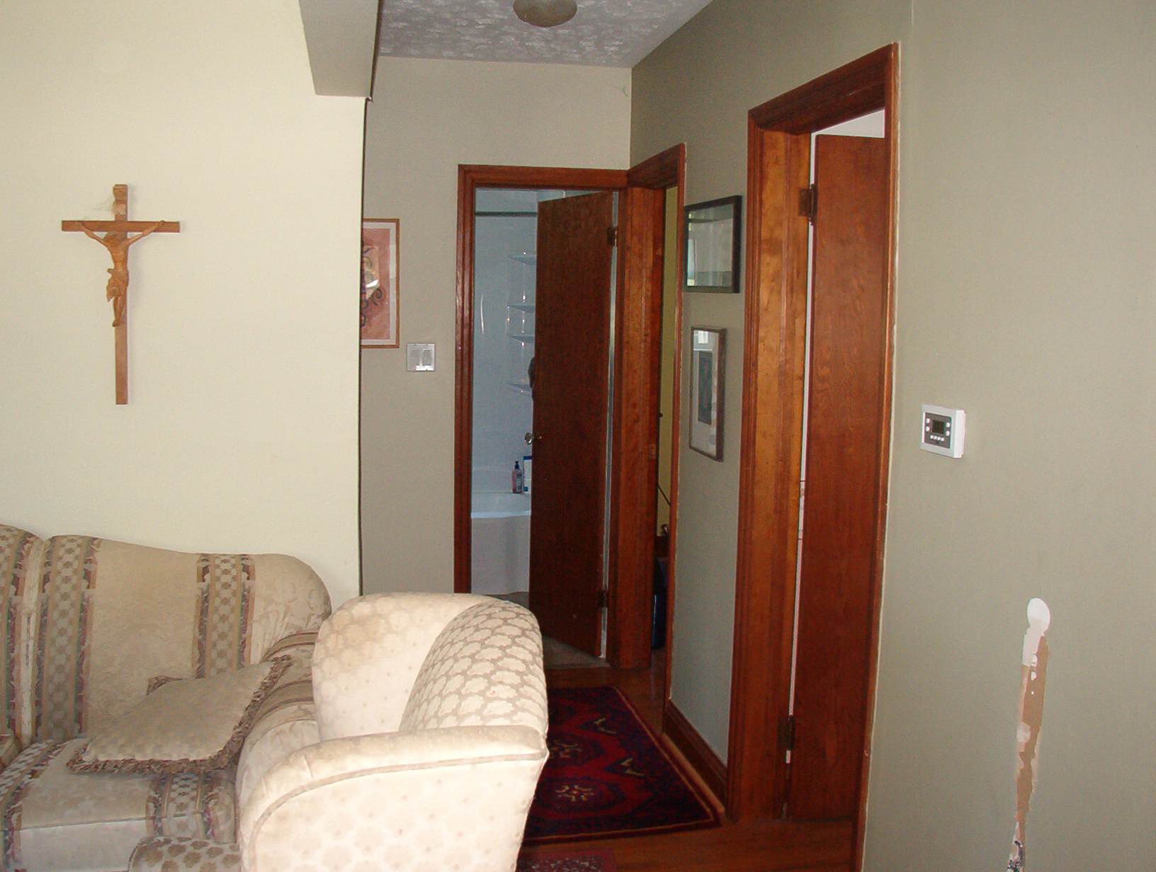 Original front door view