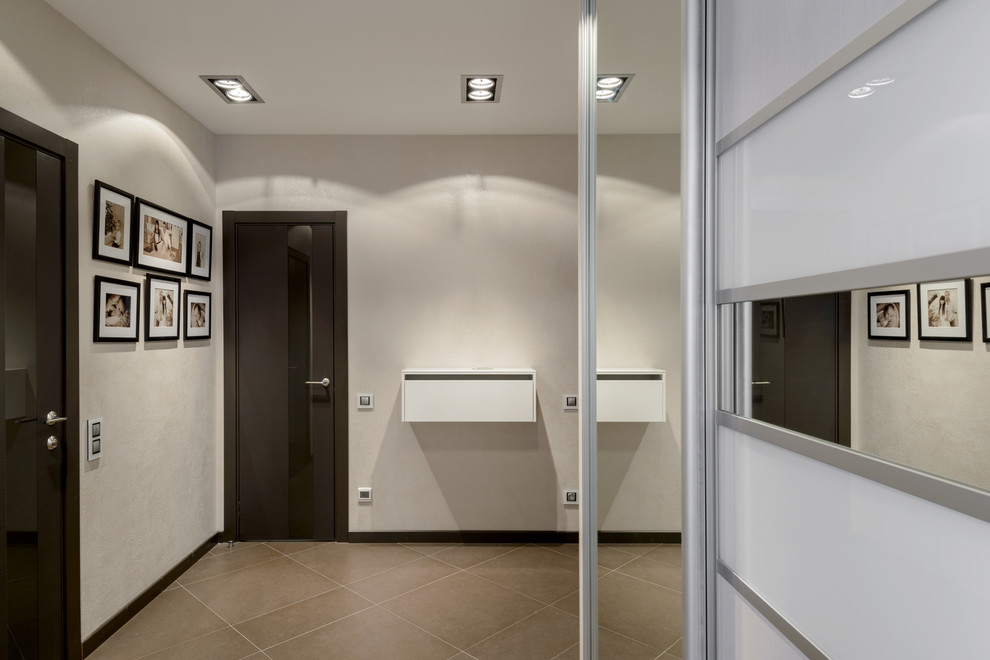 Трехкомнатная квартира-студия в современном стиле