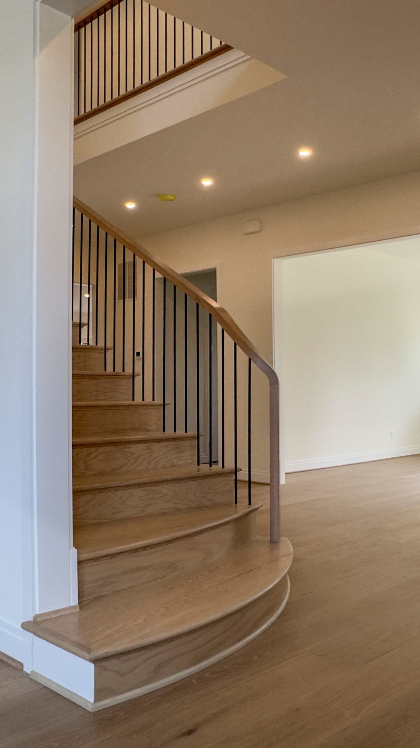 144_Attractive Transitional Staircase in Impressive Modern Home, Vienna VA 22180