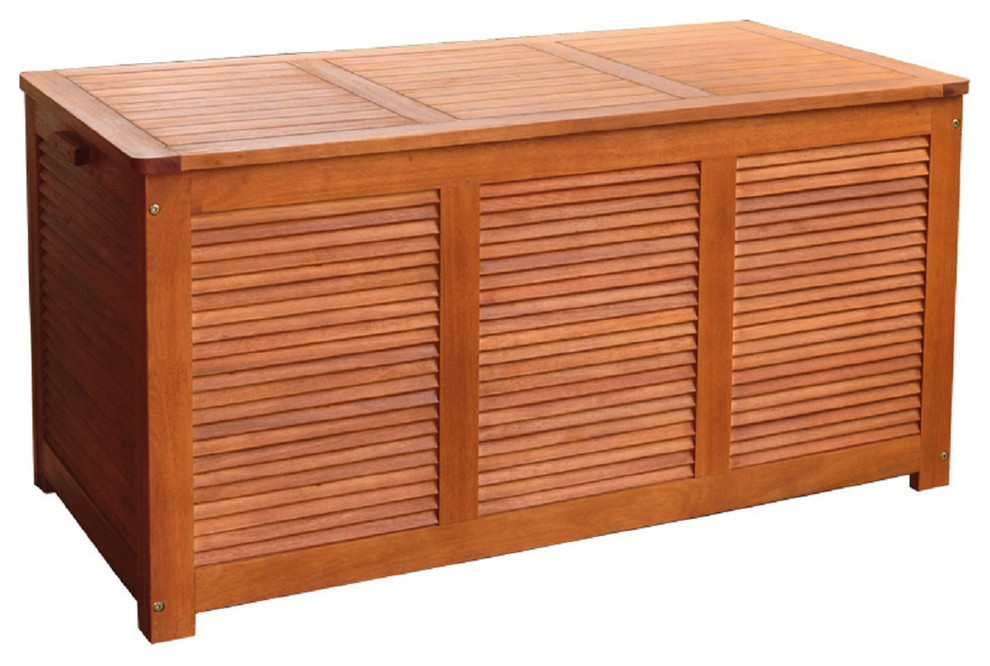 Outdoor Cushion Storage Deck Box Transitional Deck Boxes And