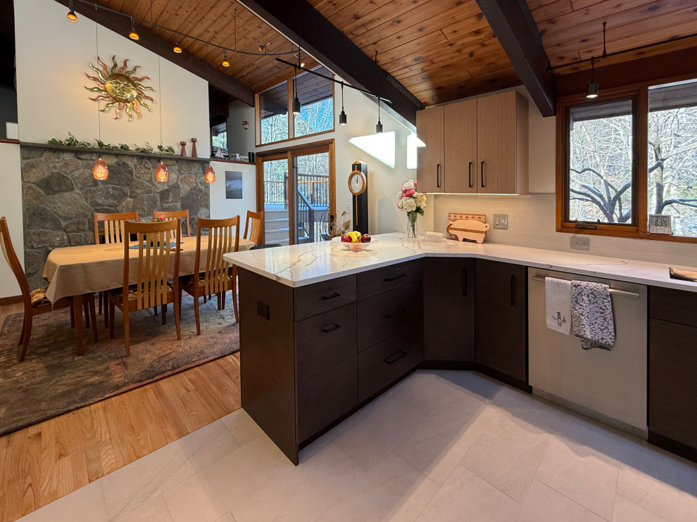 Dishwasher & Dining Area