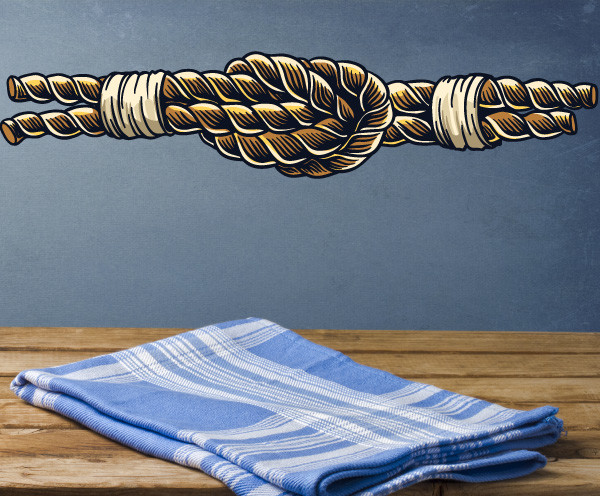 Symbol Rope Vinyl Wall Decal SymbolRopeUScolor001, 10 in ...