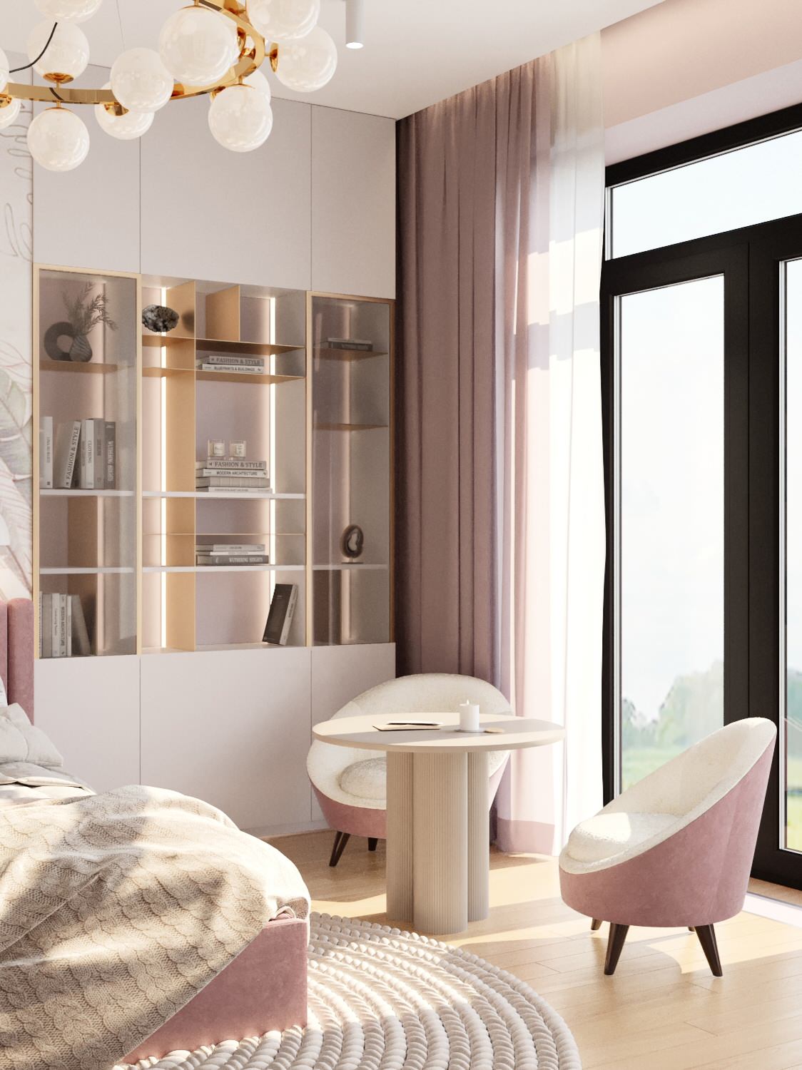 Дизайн проект Загородного дома 600м КП Президент