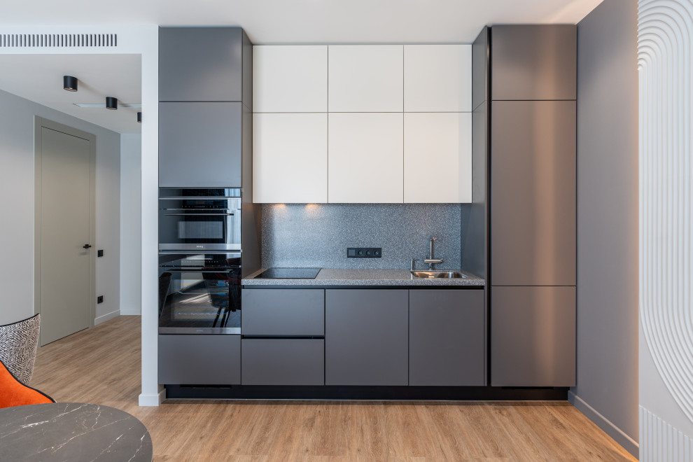 Ремонт двухкомнатной квартиры с  кухней-гостиной