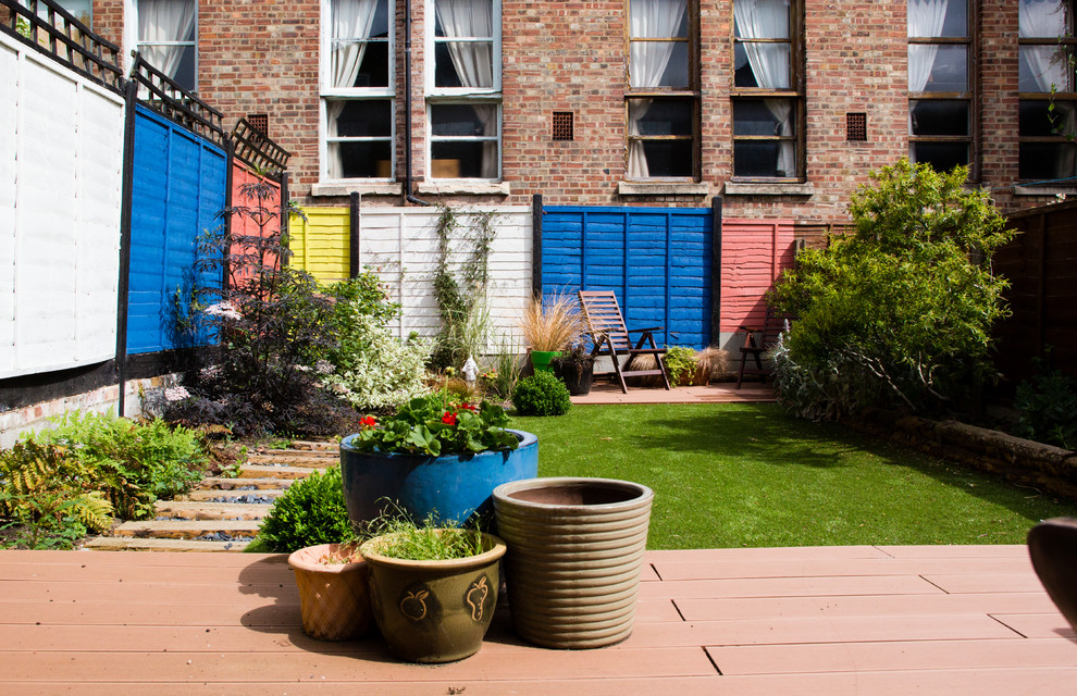 North London Apartment Eclectic Patio London by Ian Pierce