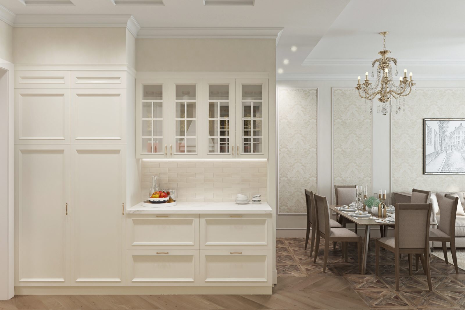 Белые интерьеры