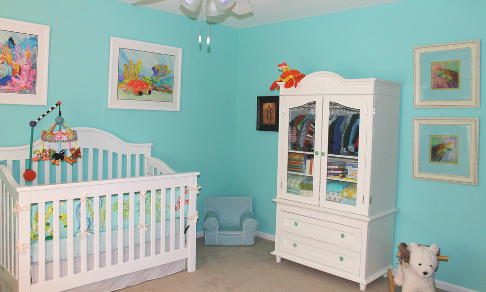 Design ideas for a tropical kids' room in Las Vegas.