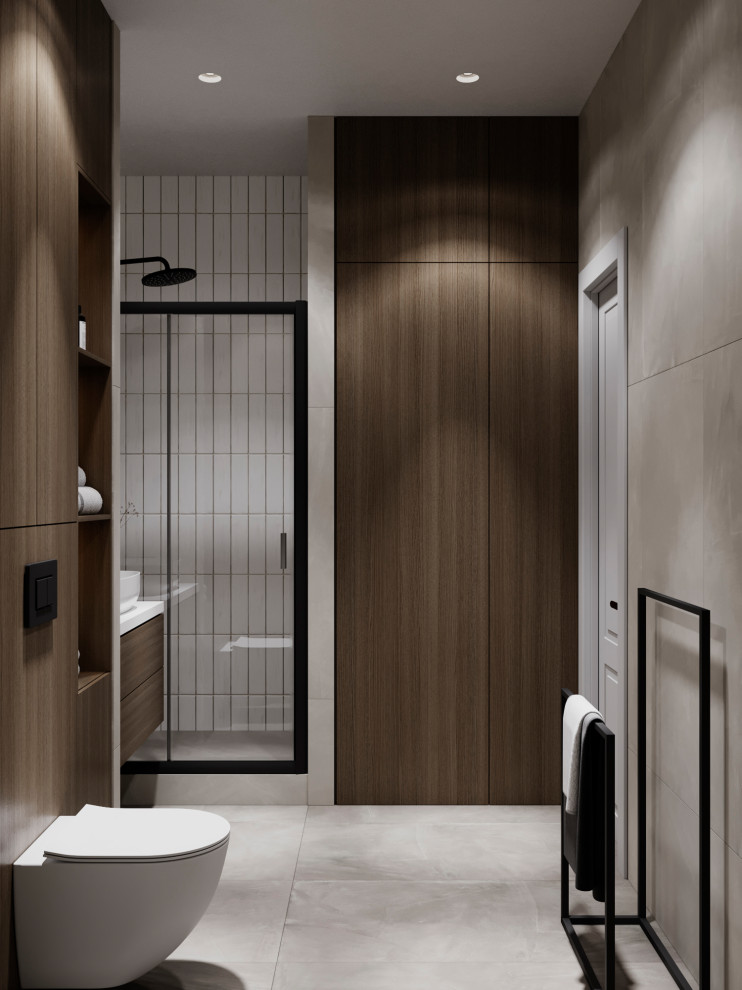 Современный mid-century в ЖК Западный Порт