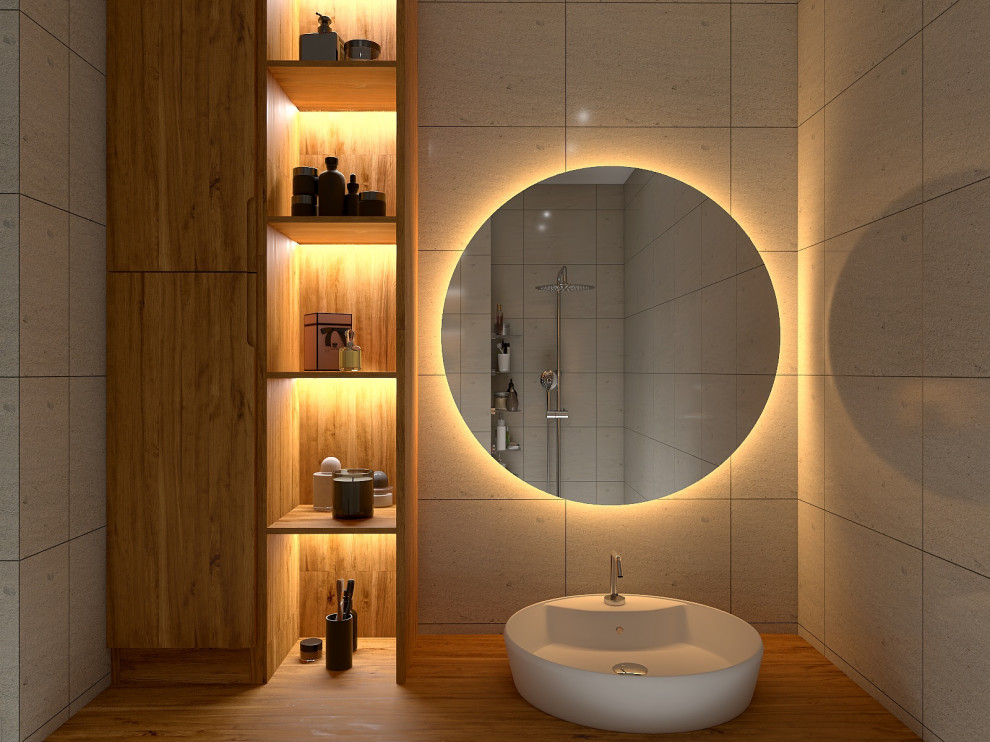 Санузел в ЖК "Юнтолово"