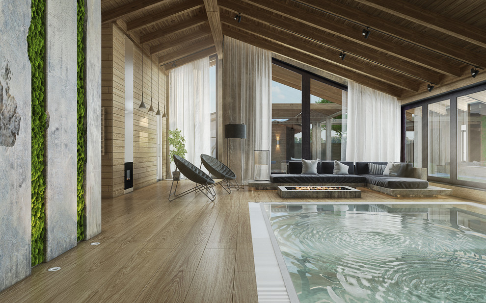 Баня/Бассейн и гостевой дом в Гранном