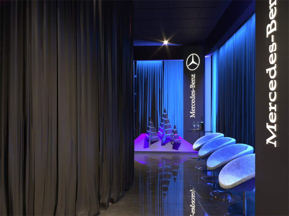 Зона выдачи авто для автосалона " MERCEDES-BENZ", Новосибирск