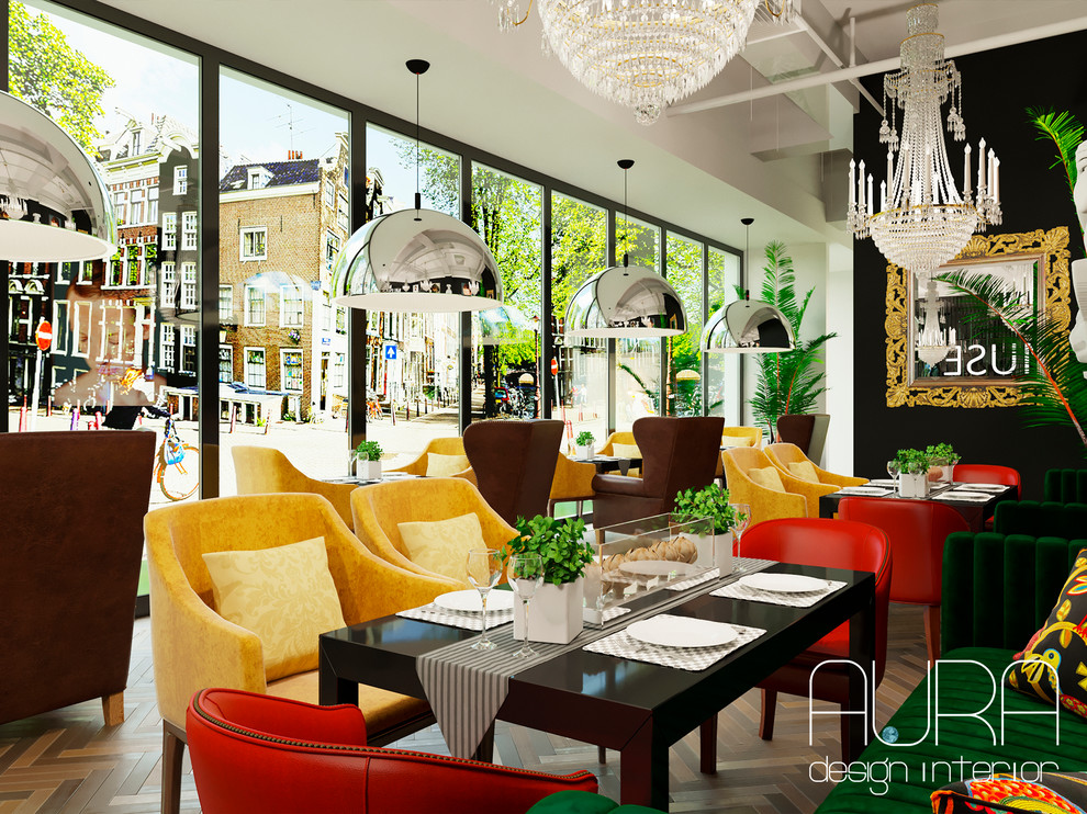 Дизайн интерьера ресторана MUSE, г. Домодедово