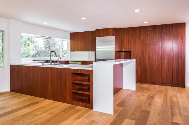Kitchen - Northwest View contemporaneo-cocina
