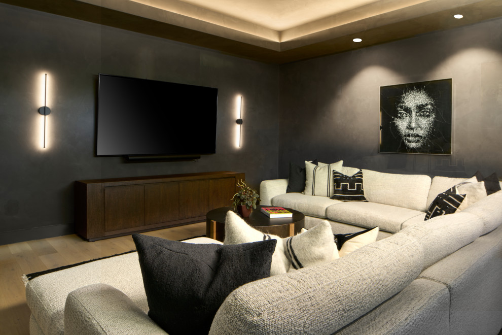 Lost Creek Residence - Contemporary - Home Theater - Austin - by DK ...