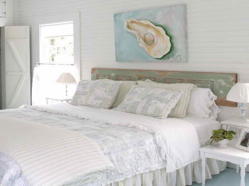 Inspiration for a beach style bedroom in Providence.