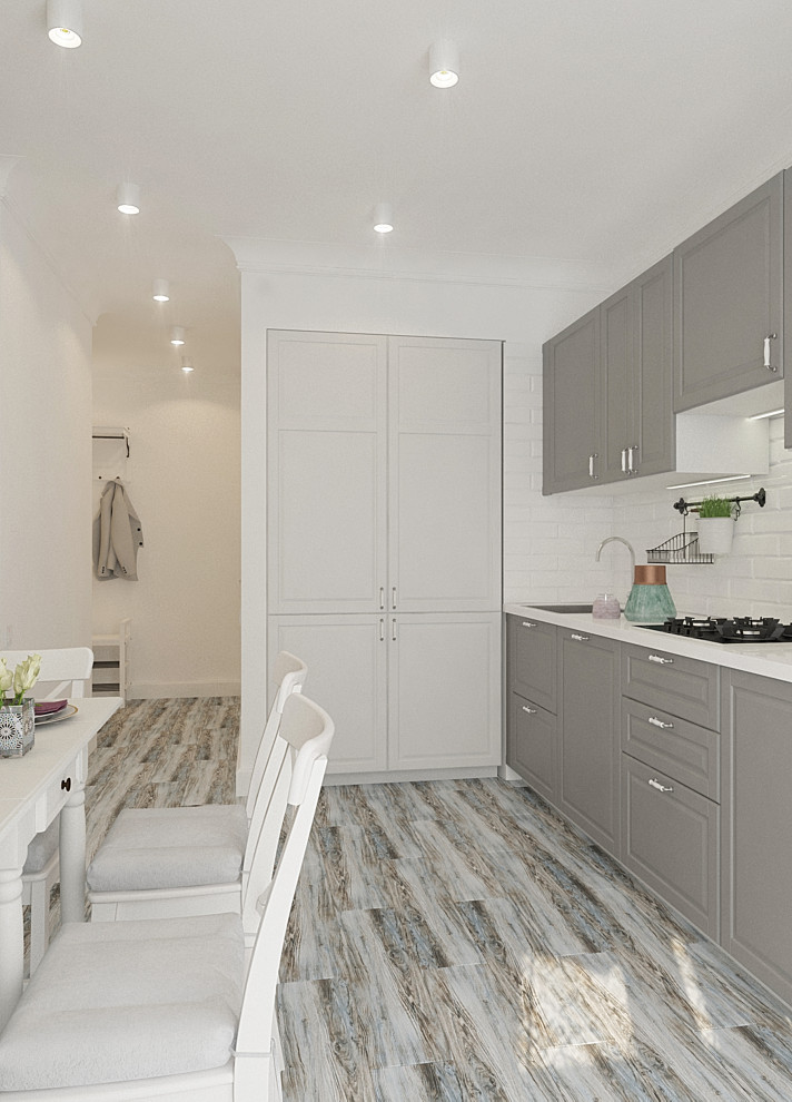 Дизайн-проект однокомнатной квартиры г. Тверь ул. А. Невского