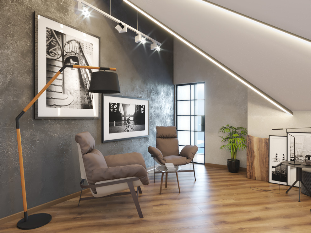 Двухуровневая квартира с мансардой